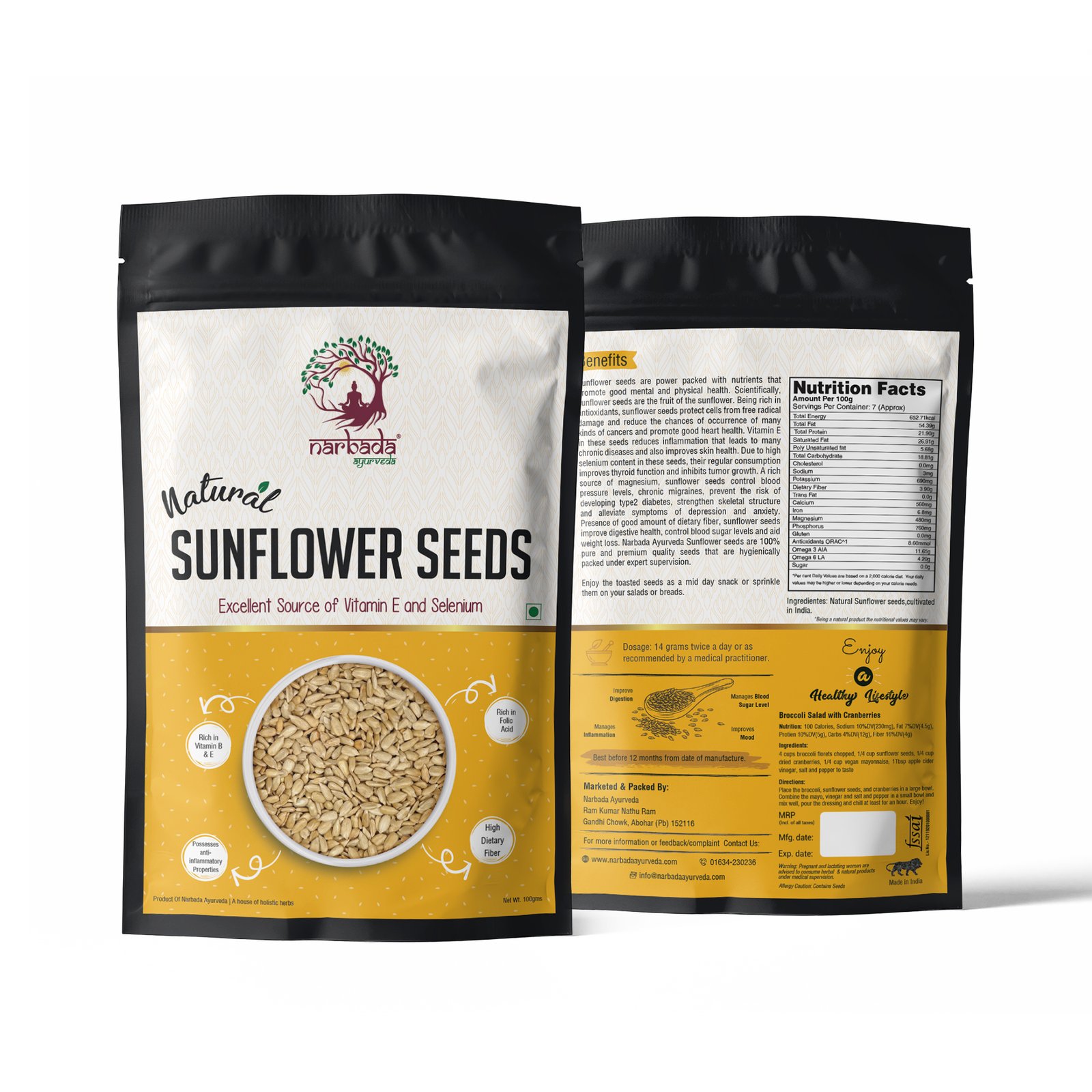 Sunflower seeds